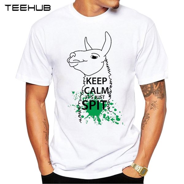 2019 teehub new cool men's funny keep calm it's just spit design t-shirt short sleeve o-neck hipster tee
2019 teehub new cool men's funny keep calm it's just spit design t-shirt short sleeve o-neck hipster tee