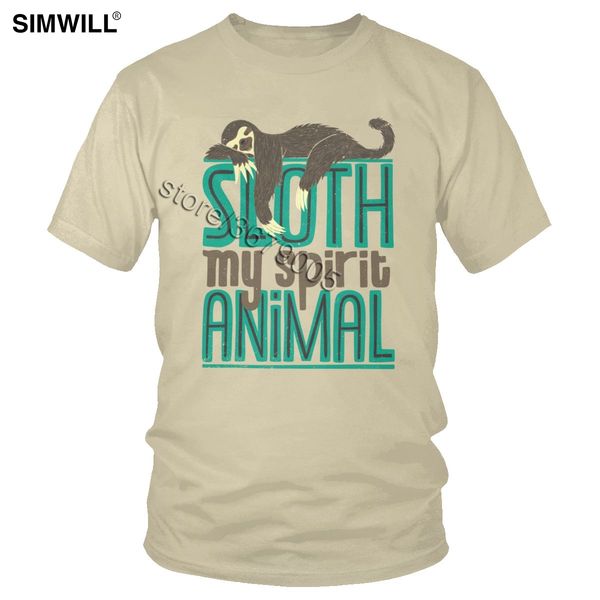 sloth is my spirit animal t shirt men breathable short sleeves pure cotton tees funny streetwear summer t-shirt big size clothes
sloth is my spirit animal t shirt men breathable short sleeves pure cotton tees funny streetwear summer t-shirt big size clothes