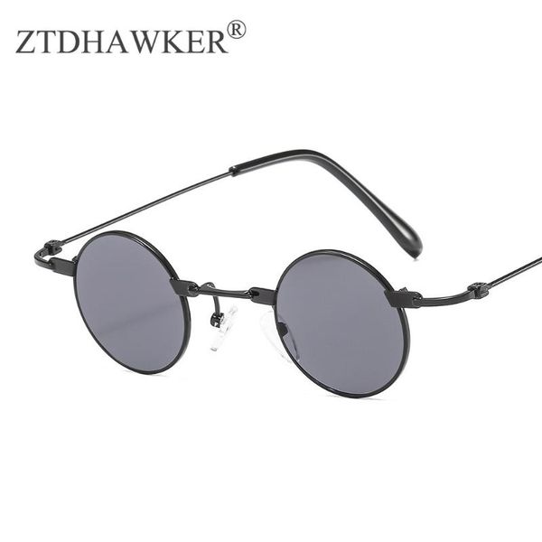 metal punk small round frame sunglasses men and women personality fashion trend designer glasses, White;black
metal punk small round frame sunglasses men and women personality fashion trend designer glasses, White;black