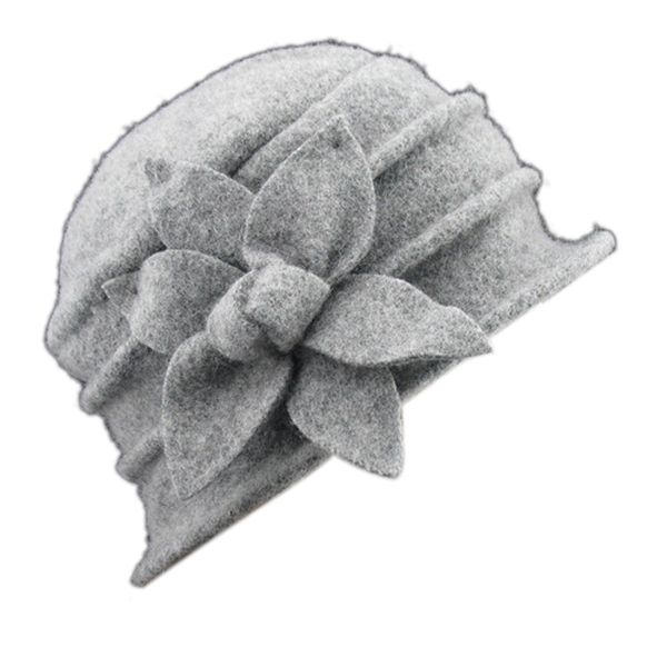 fashion vintage women bucket hat solid color flower decoration autumn winter wool cap elegant ladies girls hats gifts hsj88, Blue;gray
fashion vintage women bucket hat solid color flower decoration autumn winter wool cap elegant ladies girls hats gifts hsj88, Blue;gray