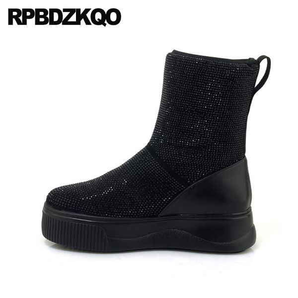 flatform блестящие зима снег сапоги женщины лодыжки черный сдобы лианы обувь плюшевых платформы горный хрусталь шику ручной бриллиант, Black
flatform блестящие зима снег сапоги женщины лодыжки черный сдобы лианы обувь плюшевых платформы горный хрусталь шику ручной бриллиант, Black