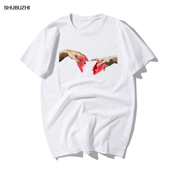michelangelo heart break print t shirt men funny tshirts summer cool cotton hip hop short sleeve tshirt harajuku streetwear
michelangelo heart break print t shirt men funny tshirts summer cool cotton hip hop short sleeve tshirt harajuku streetwear