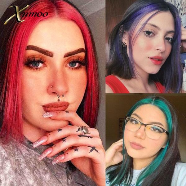 lace wigs xumoo straight bob human hair remy colored purple red green highlight none for women, Black;brown
lace wigs xumoo straight bob human hair remy colored purple red green highlight none for women, Black;brown