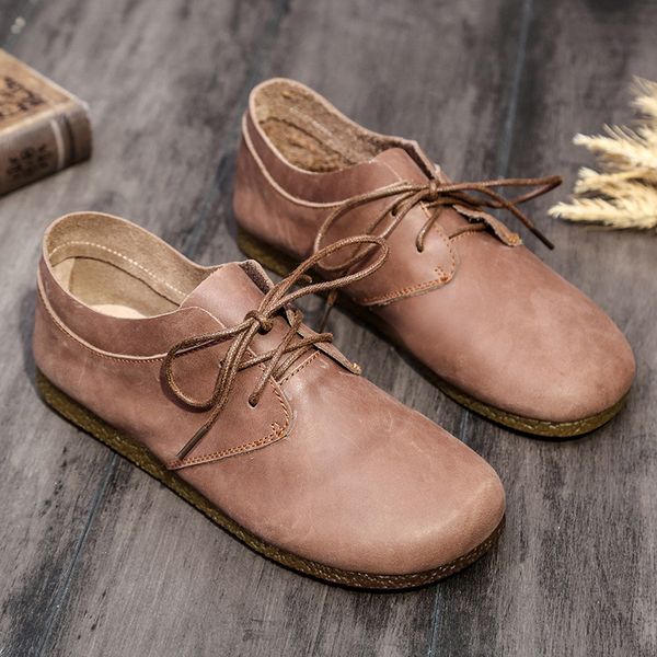 women shoes flat 100% cow leather plain toe lace up ladies shoes flats woman moccasins female footwear, Black
women shoes flat 100% cow leather plain toe lace up ladies shoes flats woman moccasins female footwear, Black