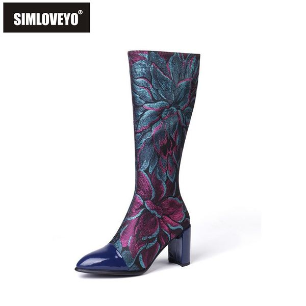 boots simloveyo full grain leather knee high embroidered pointed toe zip square heel warm plush big size 34-43 black green
boots simloveyo full grain leather knee high embroidered pointed toe zip square heel warm plush big size 34-43 black green