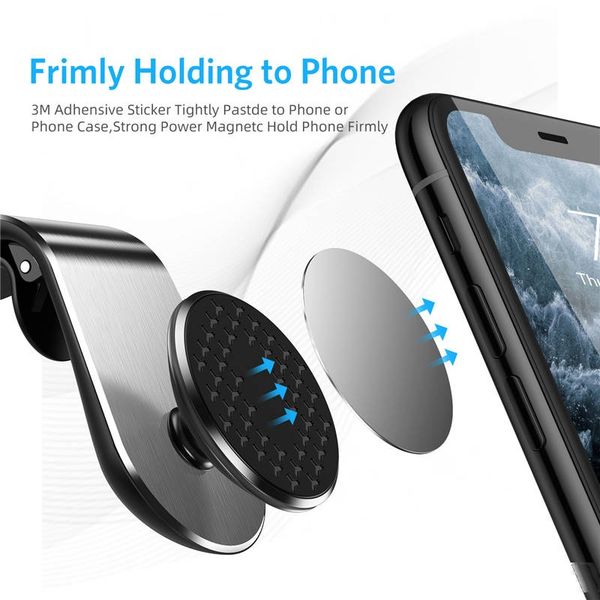 l-type car mount cell phone holder update aluminum alloy air vent magnetic holder 360 degree rotation bracket dashboard stand for smartphone
l-type car mount cell phone holder update aluminum alloy air vent magnetic holder 360 degree rotation bracket dashboard stand for smartphone