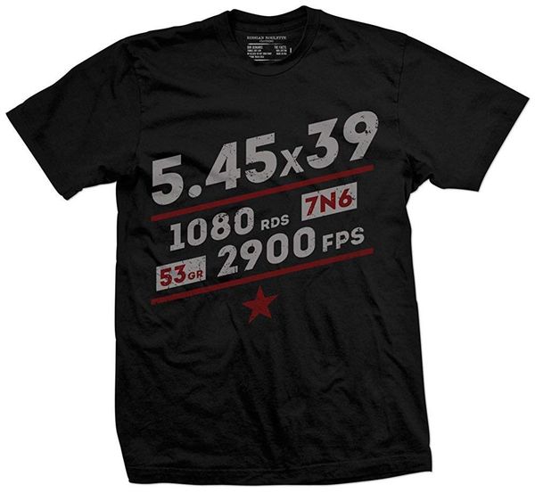 ar-15 bullet 5.56x45mm guns ak-47 5.45x39mm men's 2019 new fashion summer new design cotton male tee shirt design online
ar-15 bullet 5.56x45mm guns ak-47 5.45x39mm men's 2019 new fashion summer new design cotton male tee shirt design online