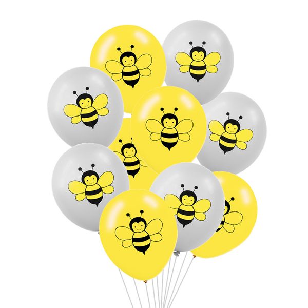 party decoration 10/15 pcs 12 inch cartoon bee dot printed latex balloons helium inflatable balloon jungle theme decor birthday supplies
party decoration 10/15 pcs 12 inch cartoon bee dot printed latex balloons helium inflatable balloon jungle theme decor birthday supplies