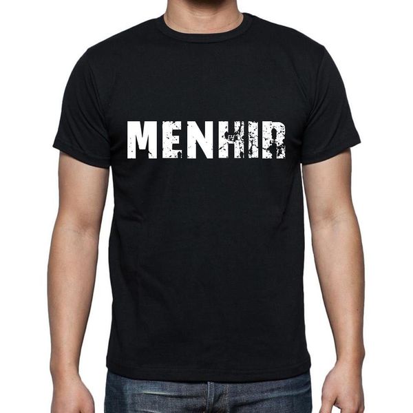 menhir tshirt, homme tshirt noir, mens tshirt , cadeau, gift men print cotton o neck shirts