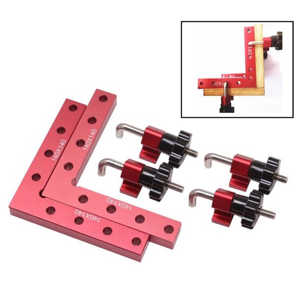 140x140mm woodworking right angle positioning clamps auxiliary positioner corner clamping tools aluminium alloy corner ruler
140x140mm woodworking right angle positioning clamps auxiliary positioner corner clamping tools aluminium alloy corner ruler