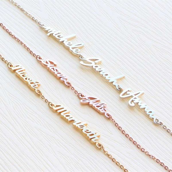 personalized three name bracelet femme stainless steel pulseras custom family member triple name bileklik bracelets for mom baby, Black
personalized three name bracelet femme stainless steel pulseras custom family member triple name bileklik bracelets for mom baby, Black