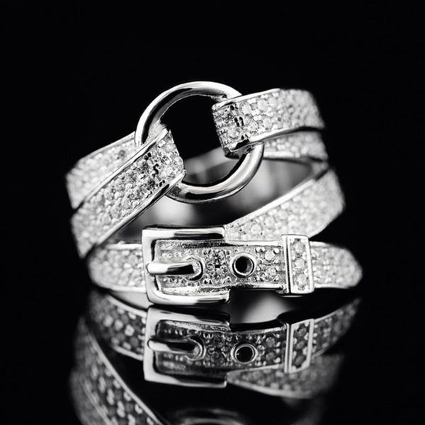 adjustable silver belt shape band ring crystal zircon stone fashion jewelry for women party valentine's day gift, Golden;silver
adjustable silver belt shape band ring crystal zircon stone fashion jewelry for women party valentine's day gift, Golden;silver
