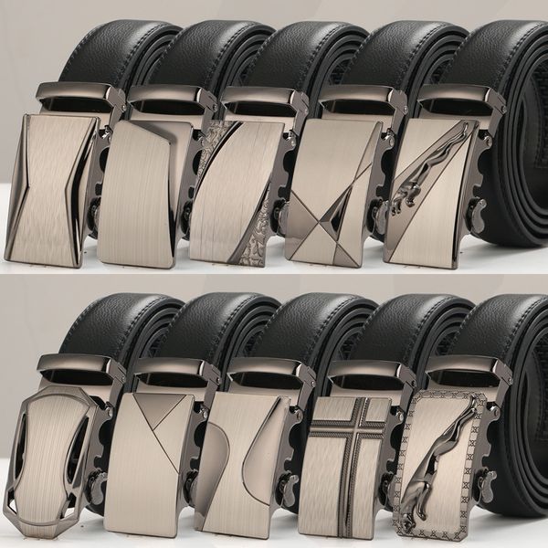 new men belt designer belts mens real leather automatic buckle riemen ceinture ceintures homme cinto masculino, Black;brown
new men belt designer belts mens real leather automatic buckle riemen ceinture ceintures homme cinto masculino, Black;brown