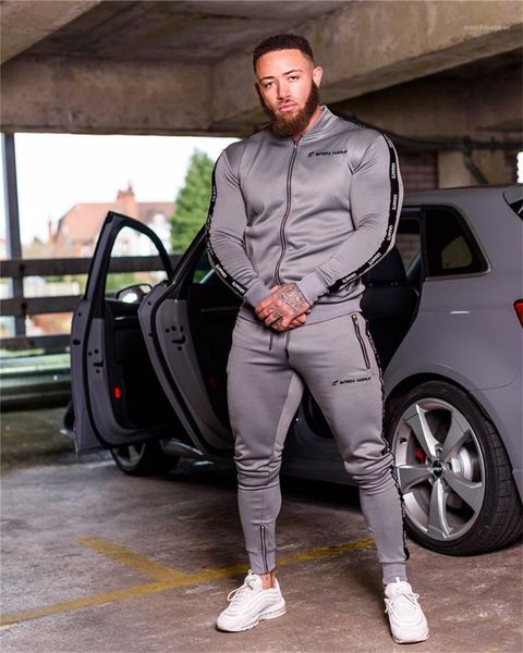 спортивные костюмы с длинным рукавом zipper top fashion letter печать длинные брюки casual mans спортивная одежда мужская проектировщик пане, Gray
спортивные костюмы с длинным рукавом zipper top fashion letter печать длинные брюки casual mans спортивная одежда мужская проектировщик пане, Gray