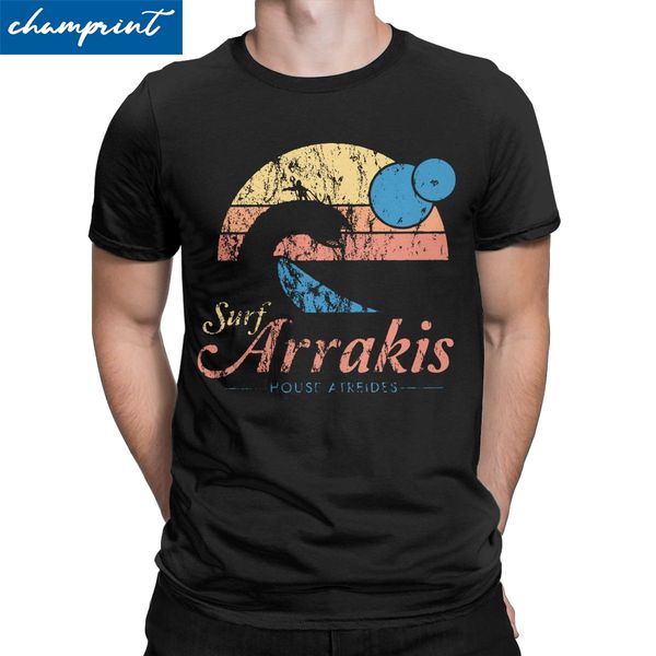 men t-shirt visit arrakis vintage distressed surf dune sci fi vintage tees sandworm fiction t shirts crew neck new arrival
men t-shirt visit arrakis vintage distressed surf dune sci fi vintage tees sandworm fiction t shirts crew neck new arrival