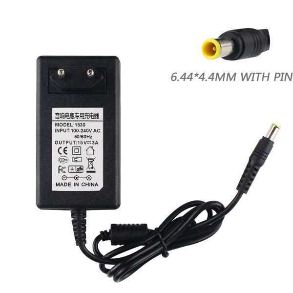 15v 3a 6.4*4.4 eu adapter charger compatible with for sony srs-x55 srs-btx500 srs-xb3 portable bluetooth speaker power supply
15v 3a 6.4*4.4 eu adapter charger compatible with for sony srs-x55 srs-btx500 srs-xb3 portable bluetooth speaker power supply