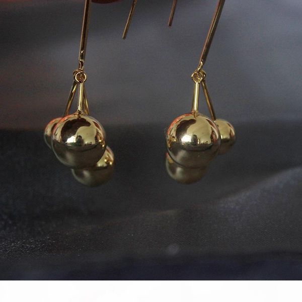 titanium steel gold earrings for women ball stud woman long earrings charms valentine's day fine jewelry, Golden
titanium steel gold earrings for women ball stud woman long earrings charms valentine's day fine jewelry, Golden