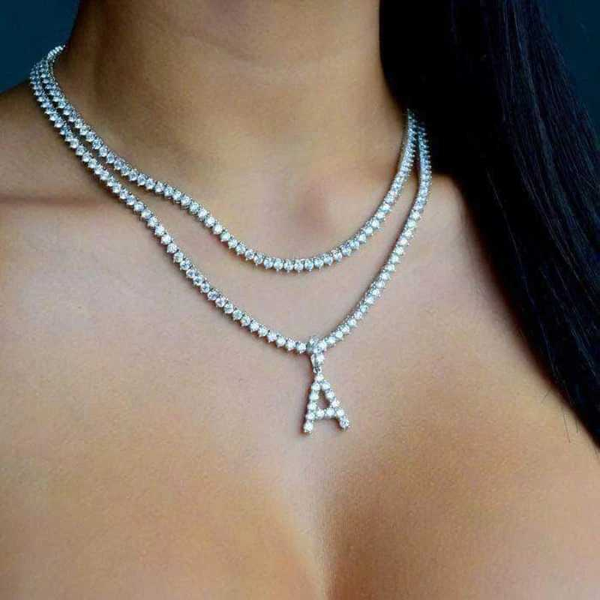 chokers fashion zircon letters initial necklace women silver color chain choker femme statement jewelry, Golden;silver
chokers fashion zircon letters initial necklace women silver color chain choker femme statement jewelry, Golden;silver