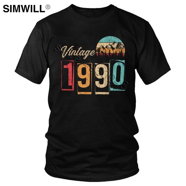 vintage 1990 t shirt 30 years old t-shirt retro design cotton 90s tshirt men short sleeve awesome 30th birthday tee present
vintage 1990 t shirt 30 years old t-shirt retro design cotton 90s tshirt men short sleeve awesome 30th birthday tee present