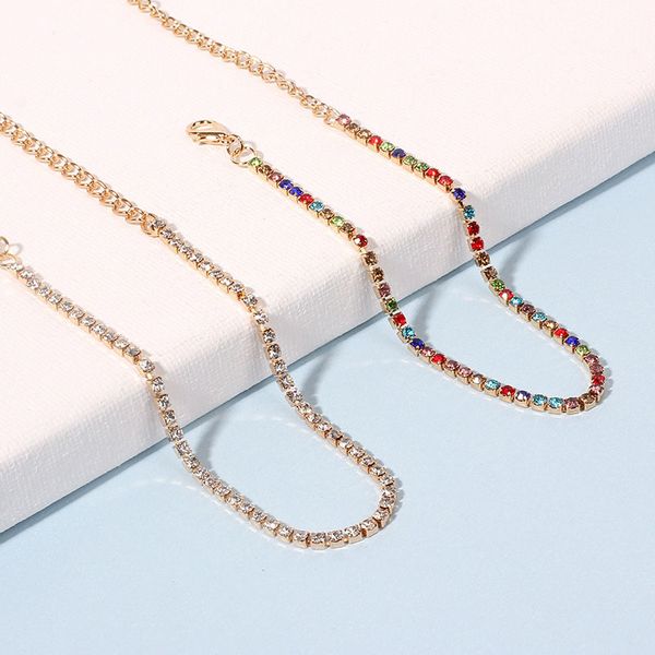 charm bracelets doreenbeads fashion rainbow bracelet anklet for women jewelry gold multicolor rhinestone daily acessories 18.5cm long, 1 pc, Golden;silver
charm bracelets doreenbeads fashion rainbow bracelet anklet for women jewelry gold multicolor rhinestone daily acessories 18.5cm long, 1 pc, Golden;silver