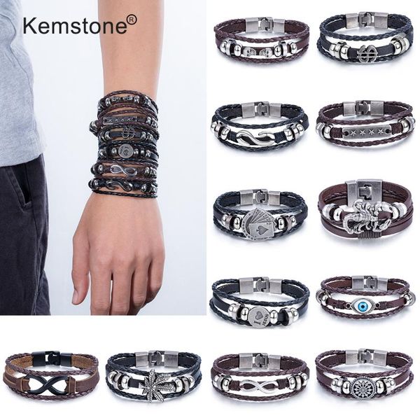 kemstone vintage brown черный череп pu кожа wrap charm браслет браслеты подарка ювелирных изделий для мужчин, Golden;silver
kemstone vintage brown черный череп pu кожа wrap charm браслет браслеты подарка ювелирных изделий для мужчин, Golden;silver