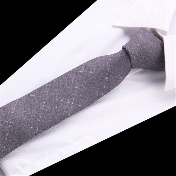 luxury cotton necktie men's plaid stripe necktie casual suit 6 cm ties male skinny ties colourful cravat men classic tie, Black;gray
luxury cotton necktie men's plaid stripe necktie casual suit 6 cm ties male skinny ties colourful cravat men classic tie, Black;gray