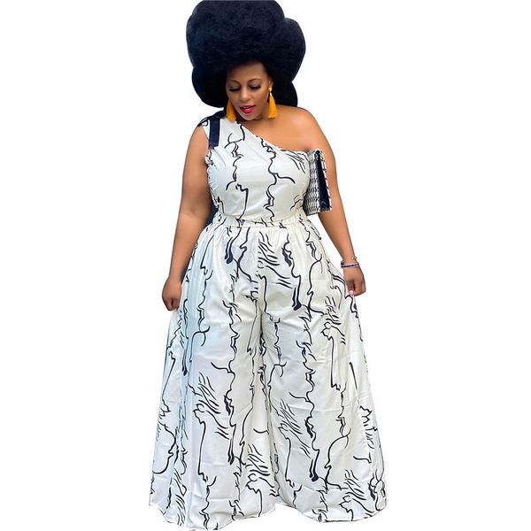 women two piece outfits one shoulder sleeveless wide leg pants set oversize outfits plus size tracksuit women streetwear x0923, Gray
women two piece outfits one shoulder sleeveless wide leg pants set oversize outfits plus size tracksuit women streetwear x0923, Gray
