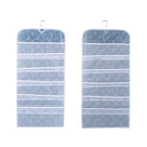 20/30 grids wall hanging storage bag breathable double-sided underwear bra sorting bag dc120
20/30 grids wall hanging storage bag breathable double-sided underwear bra sorting bag dc120