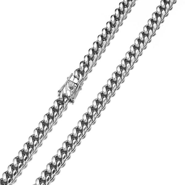 8mm miami cuban curb chains stainless steel silver color men women choker jewelry necklace or bracelet 7-40inch
8mm miami cuban curb chains stainless steel silver color men women choker jewelry necklace or bracelet 7-40inch