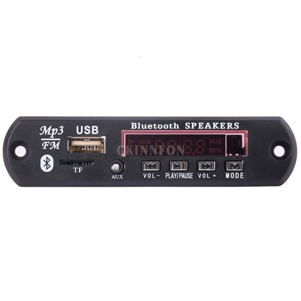 200pcs/lot 5v 12v car bluetooth mp3 decoder board decoding player module fm radio tf/usb lcd screen remote controller
200pcs/lot 5v 12v car bluetooth mp3 decoder board decoding player module fm radio tf/usb lcd screen remote controller