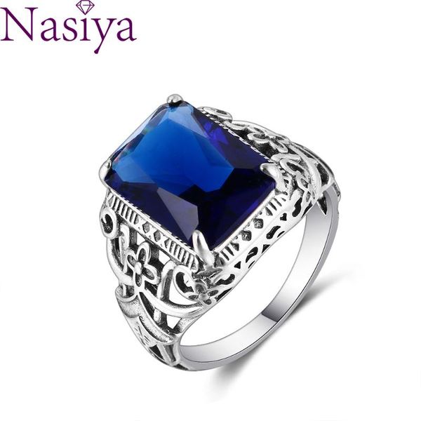 cluster rings s925 sterling silver sapphire zircon women hollow out design fine jewelry bridal wedding engagement ring accessory, Golden;silver
cluster rings s925 sterling silver sapphire zircon women hollow out design fine jewelry bridal wedding engagement ring accessory, Golden;silver