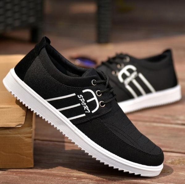 2020 very good quality canvas men shoes casual men sneakers for male footwear spring autumn breathable shoes, Black
2020 very good quality canvas men shoes casual men sneakers for male footwear spring autumn breathable shoes, Black