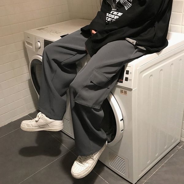 wide-legged overalls men's korean-style trendy loose pants ins all-match straight-leg pendant-feeling pendant casual pantsoveralls casu, Blue
wide-legged overalls men's korean-style trendy loose pants ins all-match straight-leg pendant-feeling pendant casual pantsoveralls casu, Blue