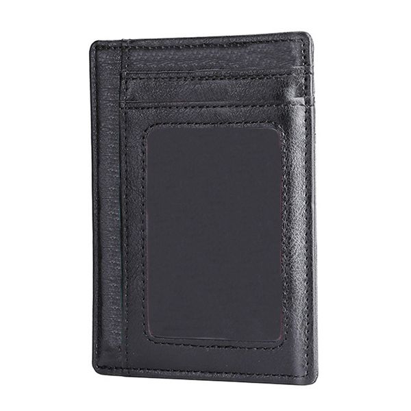 slim bi-fold front pocket wallet men's wallet effectively block and smart design, Red;black
slim bi-fold front pocket wallet men's wallet effectively block and smart design, Red;black