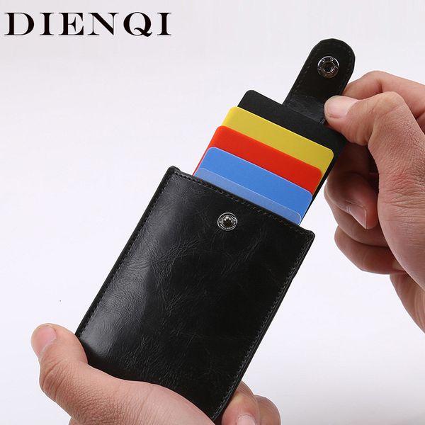 dienqi rfid blocking card holder wallets men women slim mini money bag purse black trifold pop up magic thin wallet walet, Red;black
dienqi rfid blocking card holder wallets men women slim mini money bag purse black trifold pop up magic thin wallet walet, Red;black