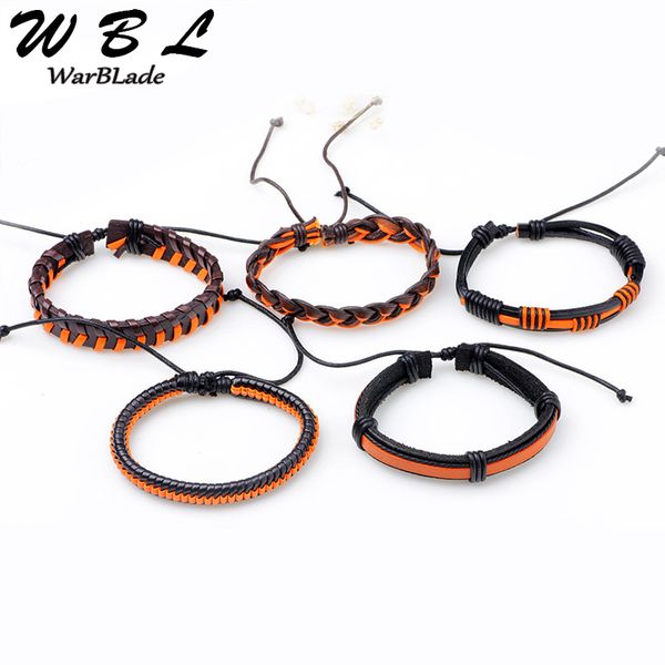 tennis wbl 2021 genuine leather bracelet 3-6pcs/set men multilayer braid wrap bracelets & bangles punk wristband for women, Golden;silver
tennis wbl 2021 genuine leather bracelet 3-6pcs/set men multilayer braid wrap bracelets & bangles punk wristband for women, Golden;silver