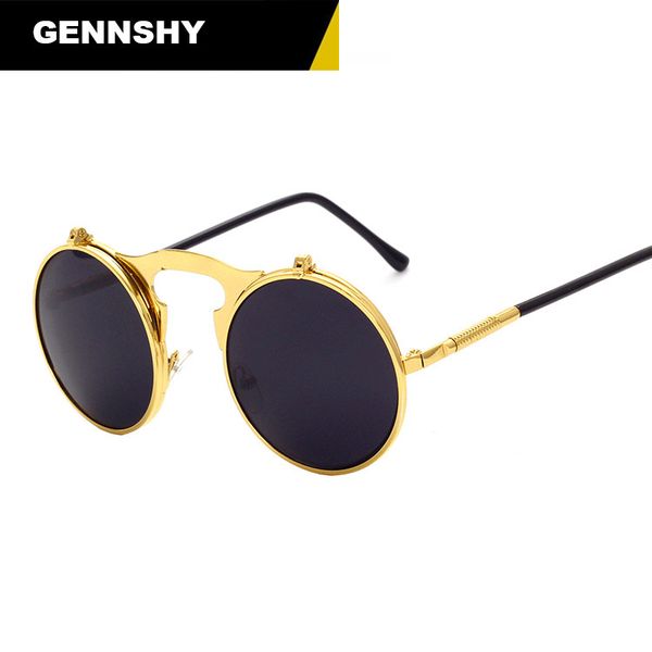 flip up steampunk sunglasses men round vintage man sunglasses retro brand designer fashion glasses gold frame mirror lens uv400, White;black
flip up steampunk sunglasses men round vintage man sunglasses retro brand designer fashion glasses gold frame mirror lens uv400, White;black