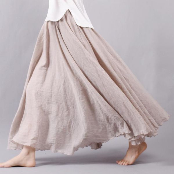 skirts 2021 autumn linen skirt maxi summer tulle womens high waist pleated long beach boho vintage faldas saia black white
skirts 2021 autumn linen skirt maxi summer tulle womens high waist pleated long beach boho vintage faldas saia black white