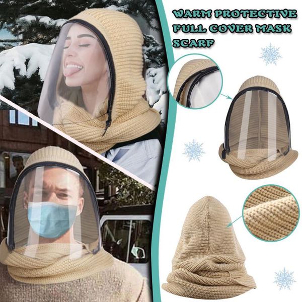 scarves #r40 full face cover transparent shield winter dustproof windproof knitted scarf warm hiking, Blue;gray
scarves #r40 full face cover transparent shield winter dustproof windproof knitted scarf warm hiking, Blue;gray