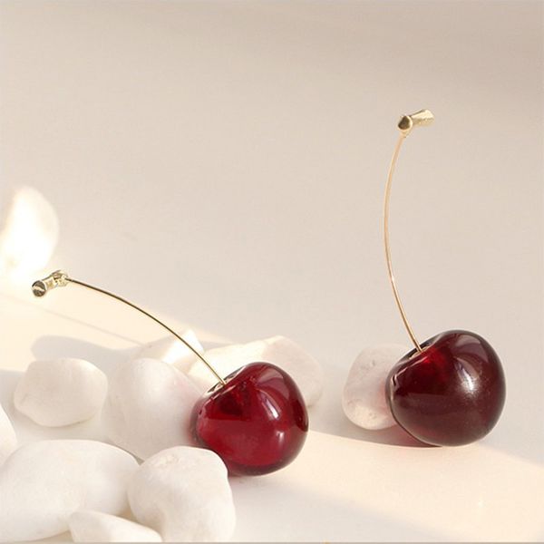 stud 2021 arrival fashion creative simple wine red cherry earrings for women accessories jewelry, Golden;silver
stud 2021 arrival fashion creative simple wine red cherry earrings for women accessories jewelry, Golden;silver