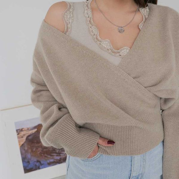 beige basic women's sweaters pullovers autumn korean style fashion v-neck knit sweater winter casual long sleeve slim female, White;black
beige basic women's sweaters pullovers autumn korean style fashion v-neck knit sweater winter casual long sleeve slim female, White;black