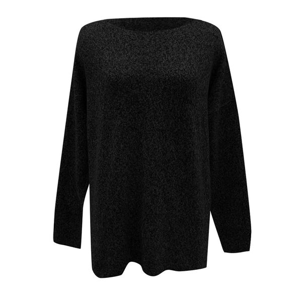 2020 spring and autumn european and american new foreign trade commuter ol sweater round neck plus-sized loose sweater women, White
2020 spring and autumn european and american new foreign trade commuter ol sweater round neck plus-sized loose sweater women, White