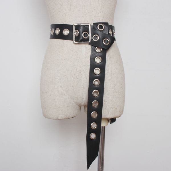 belt for women fashion knot long belt black hollow rivet knotted soft pu leather strap silver pin square buckle waistbands, Black;brown
belt for women fashion knot long belt black hollow rivet knotted soft pu leather strap silver pin square buckle waistbands, Black;brown