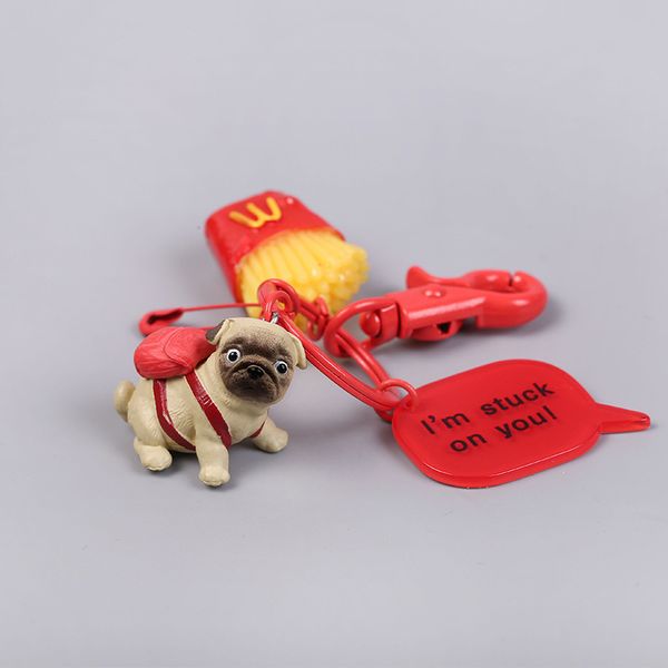 pug dog key chains keychain rings cute animal jewelry for women girls handbag charms bulk, Silver
pug dog key chains keychain rings cute animal jewelry for women girls handbag charms bulk, Silver