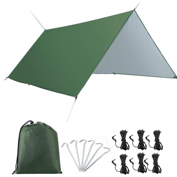 ovyuzhen tarpaulins hammock rain tent tarp provides effective protection against rain, snow. lightweight
ovyuzhen tarpaulins hammock rain tent tarp provides effective protection against rain, snow. lightweight