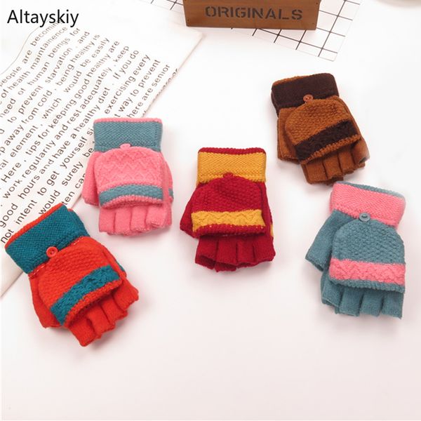 five fingers gloves women striped dual use half-finger knitting solid finger-less thicker winter warm soft womens glove all-match kawaii mit, Blue;gray
five fingers gloves women striped dual use half-finger knitting solid finger-less thicker winter warm soft womens glove all-match kawaii mit, Blue;gray