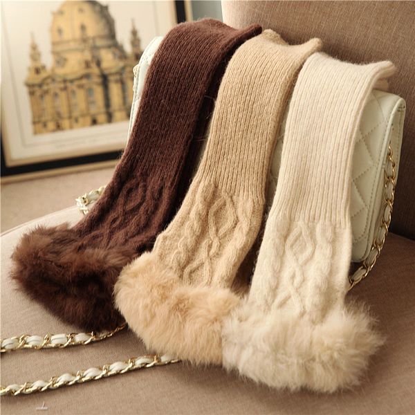 five fingers gloves 2021 winter women' wool solid color finger-less long knitted mittens elegant lady glove hair arm warmers t122, Blue;gray
five fingers gloves 2021 winter women' wool solid color finger-less long knitted mittens elegant lady glove hair arm warmers t122, Blue;gray