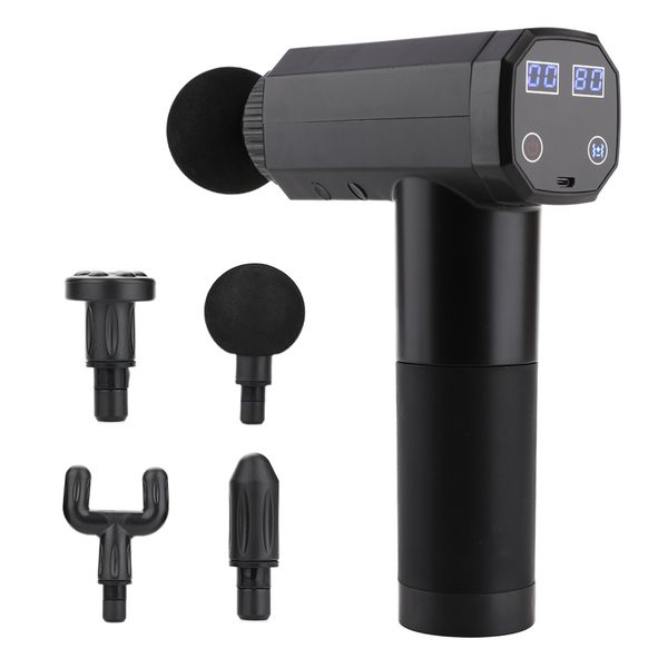 new electric high frequency massage gun lcd monitor touch screen deep tissue muscle massager fascial relax pistolet de massage 
new electric high frequency massage gun lcd monitor touch screen deep tissue muscle massager fascial relax pistolet de massage