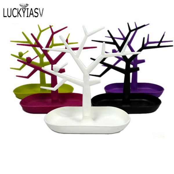 branch fashion jewelry bracelet earring ring display organizer rack 5 colors plastic bird tree jewelry storage holder stand tray, Pink;blue
branch fashion jewelry bracelet earring ring display organizer rack 5 colors plastic bird tree jewelry storage holder stand tray, Pink;blue