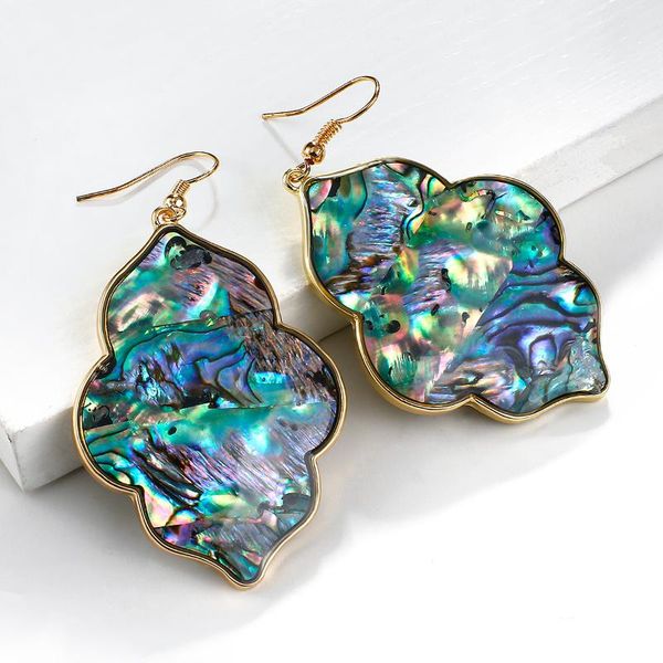 aensoa abalone shell geometric drop earrings natural shell big long hanging earrings for women new zealand abalone jewelry, Silver
aensoa abalone shell geometric drop earrings natural shell big long hanging earrings for women new zealand abalone jewelry, Silver
